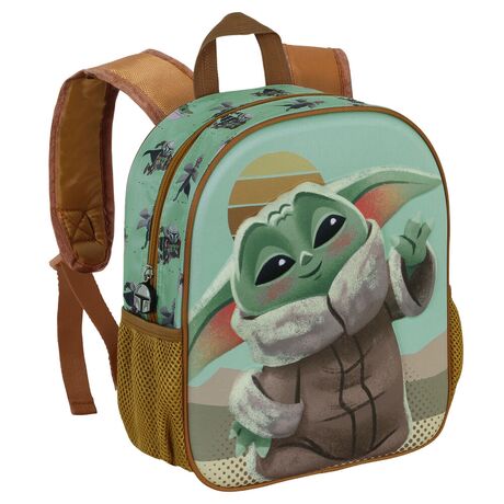 Star Wars The Mandalorian Grogu Say Hi 3D backpack 31cm 8445118047332