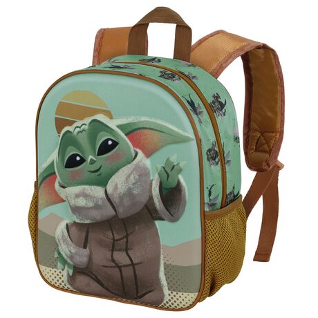 Star Wars The Mandalorian Grogu Say Hi 3D backpack 31cm 8445118047332