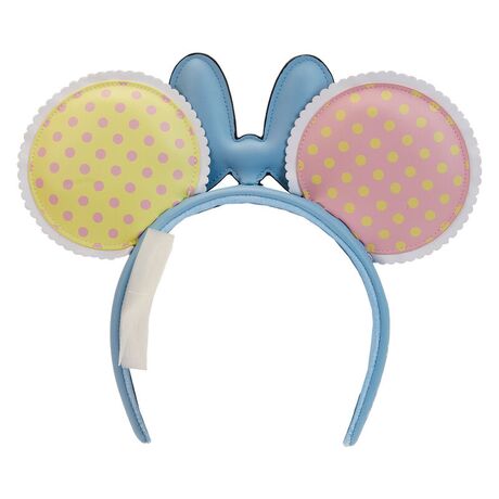LOUNGEFLY Loungefly Disney Minnie Mouse Pastel Polka Dot ear headband