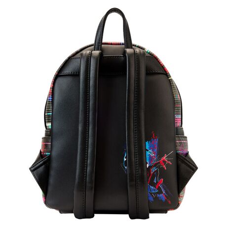 Loungefly Marvel Spiderman Across the Spider-Verse Lenticular backpack 27cm 671803441880