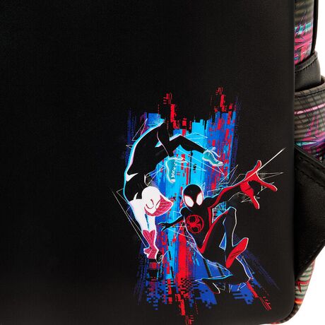 Loungefly Marvel Spiderman Across the Spider-Verse Lenticular backpack 27cm 671803441880