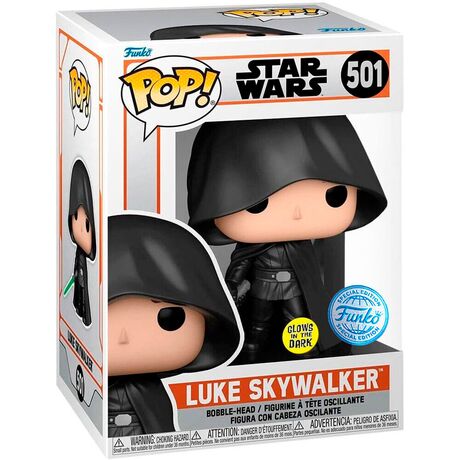 POP figure Star Wars Mandalorian Luke Skywalker Exclusive 889698610117
