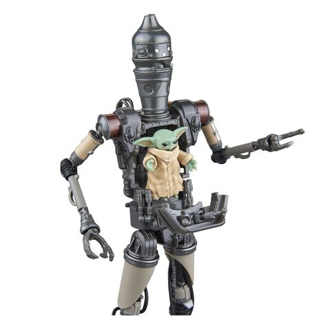 Star Wars The Mandalorian IG-12 & Grogu set figures 15cm 5010996251114