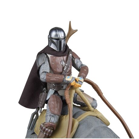Star Wars The Mandalorian - Blurrg & Mandalorian set 2 figures 9,5cm 5010996254702