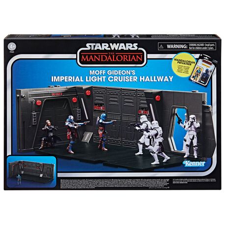 Star Wars Playset Moff Gideons Imperial Light Cruiser Hallway + Mandalorian Privateer figure 9,5cm 5010996204424