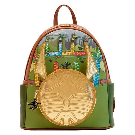 Loungefly Harry Potter Golden Snitch backpack 26cm 671803451544