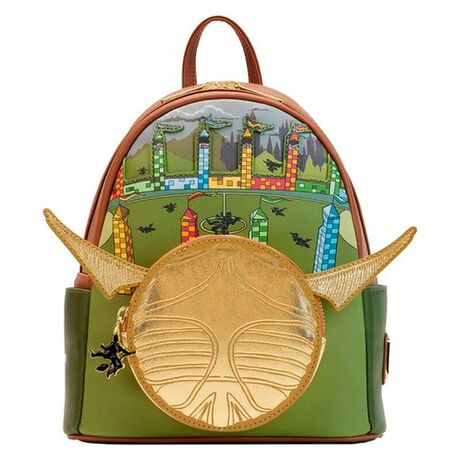 Loungefly Harry Potter Golden Snitch backpack 26cm 671803451544