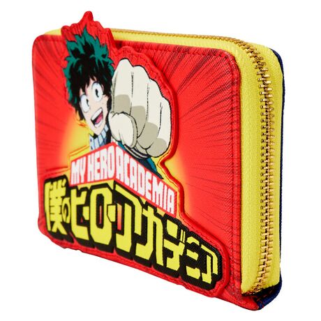 LOUNGEFLY Loungefly My Hero Academia My Hero Academia Izuku Punch wallet