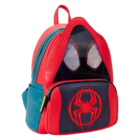 Loungefly Marvel Spider-Verse Miles Morales Hoodie backpack 26cm 671803511262