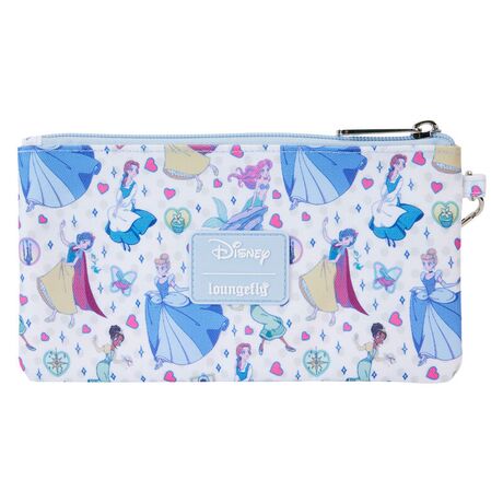 LOUNGEFLY Loungefly Disney Princess Manga nylon pouch wristlet