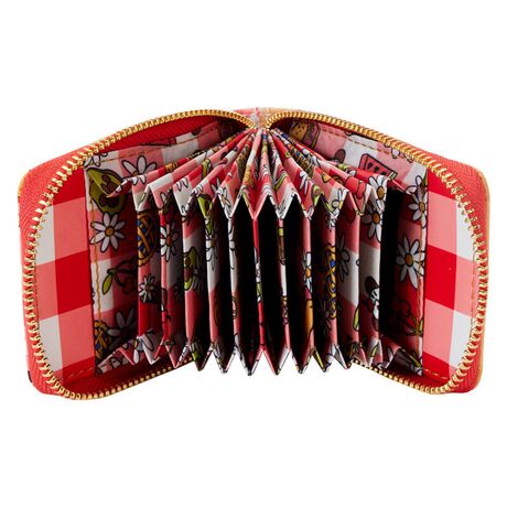 LOUNGEFLY Loungefly Disney Mickey & Friends Picnic Blanket accordion wallet