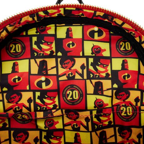 Loungefly Disney Pixar The Incredibles 20th Anniversary backpack 671803516373
