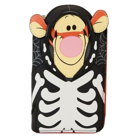LOUNGEFLY Loungefly Disney Winnie the Pooh Skeleton Tigger wallet