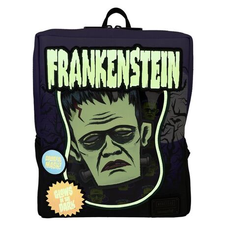 Loungefly Universal Monster Frankenstein Neon Mask backpack 28cm 671803523418