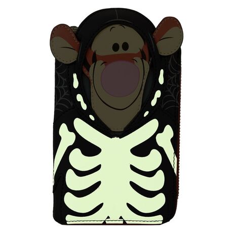 LOUNGEFLY Loungefly Disney Winnie the Pooh Skeleton Tigger wallet