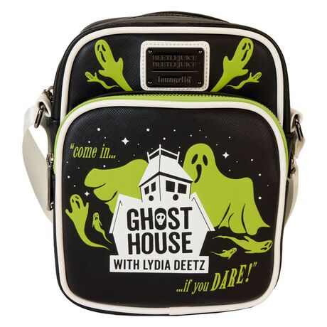 LOUNGEFLY Loungefly Beetlejuice 2 Ghost House shoulder bag