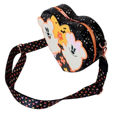 Loungefly Disney Mickey & Minnie Floral Ghost shoulder bag 671,803,520,486 β¬
