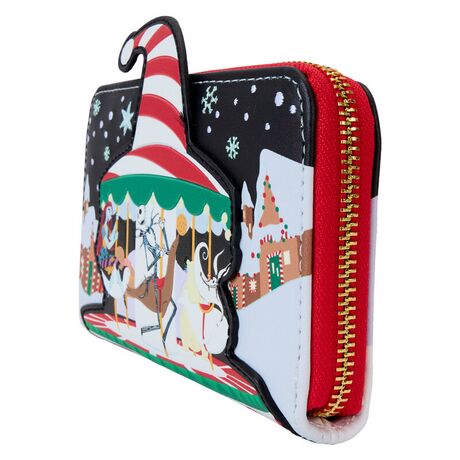 Funko Loungefly! Nightmare B.C. Christmas Town Wallet WDWA3159
