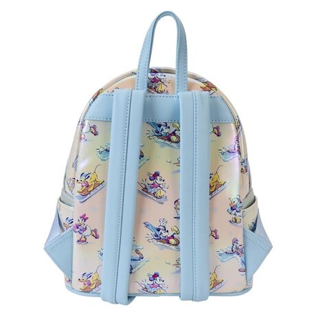 Loungefly Disney Mickey and Friends Winter Wonderland backpack + headband set 26cm 671803526815
