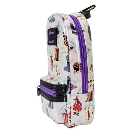 Loungefly Disney Villains Iridiscent pencil case 671803530393