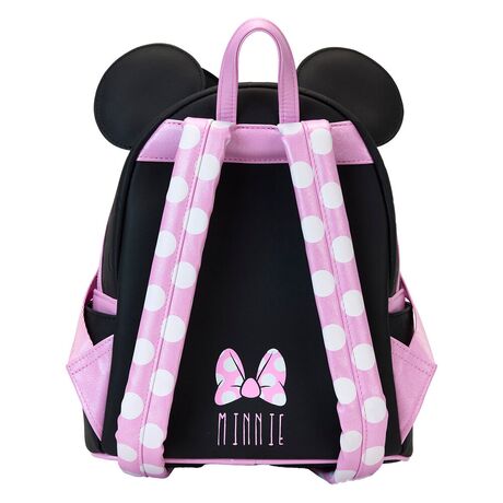 Loungefly Disney Minnie Floral Rock the Dots backpack 671803534223