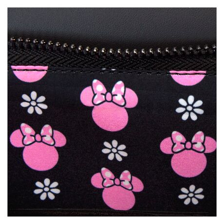 Loungefly Disney Minnie Floral Rock the Dots shoulder bag 671803534254