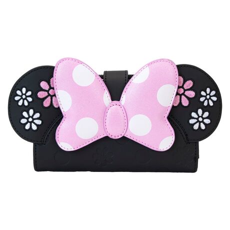 LOUNGEFLY Loungefly Disney Minnie Floral Rock the Dots wallet