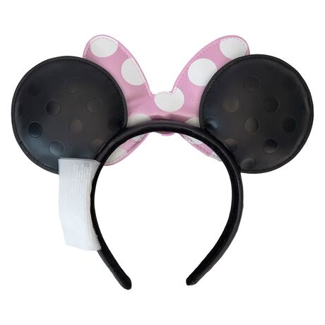 LOUNGEFLY Loungefly Disney Minnie Floral Rock the Dots ear headband