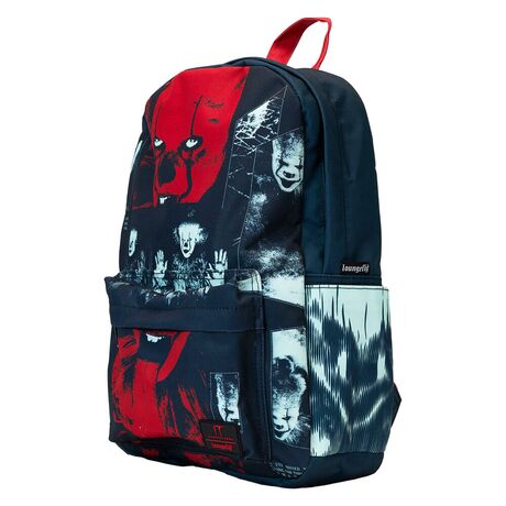 Loungefly IT Pennywise I Heart nylon backpack 44cm 671803534506