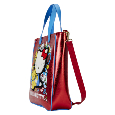 Loungefly - Hello Kitty and Friends 50th Anniversary Tote Bag with Coin Bag 27cm