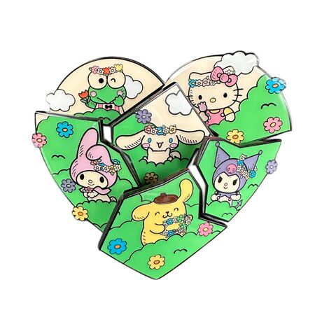 LOUNGEFLY Loungefly Hello Kitty and Friends Mystery Blind Box Enamel Pin assorted