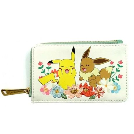FUNKO Loungefly Portafoglio Pokemon Pikachu & Eevee w/Flower PMWA0171