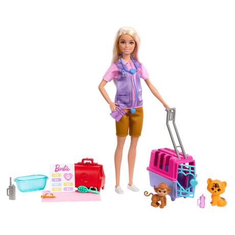 Barbie Animal Rescue & Recover doll 194735175994