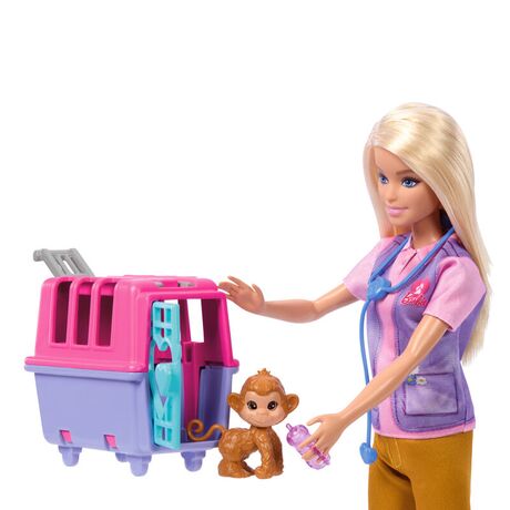 Barbie Animal Rescue & Recover doll 194735175994