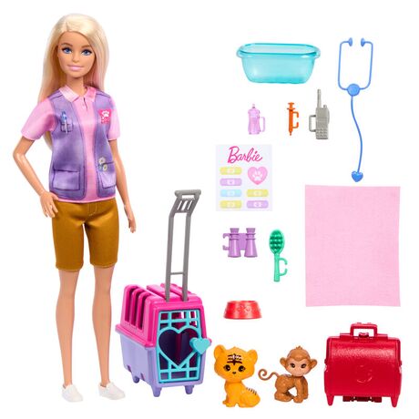 Barbie Animal Rescue & Recover doll 194735175994