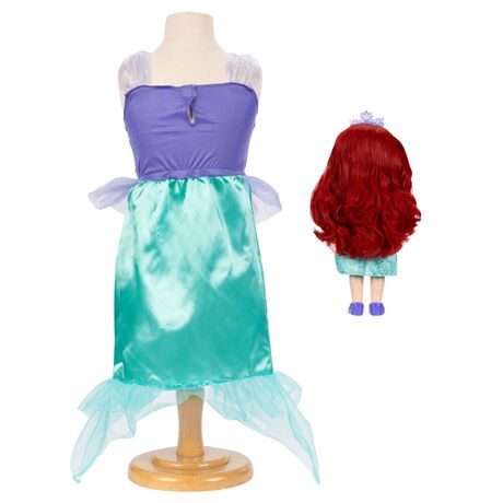 JAKKS PACIFIC Disney The Little Mermaid Ariel doll + costume 38cm
