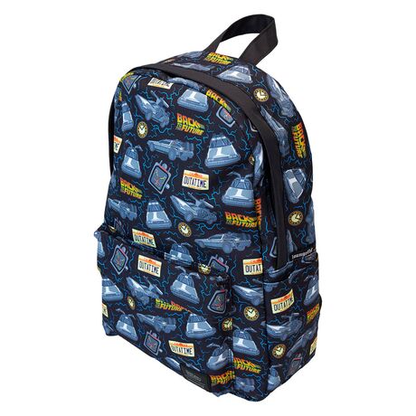 Loungefly Back to the Future 40th Anniversary nylon backpack 44cm 671803536760