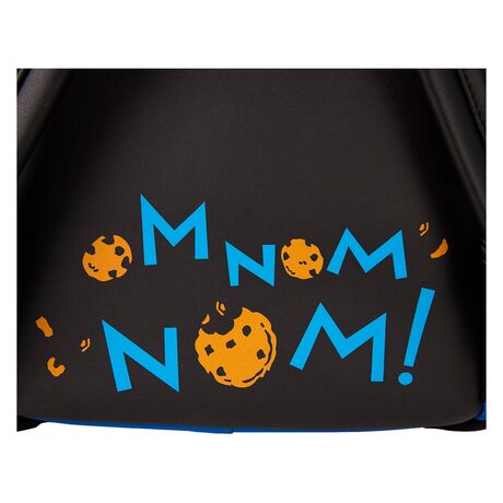 Loungefly Sesame Street Cookie Monster Plush backpack + purse 671803536524