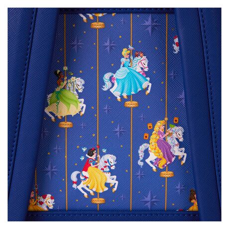 Loungefly Disney Princess Carousel backpack 26cm 671803540019