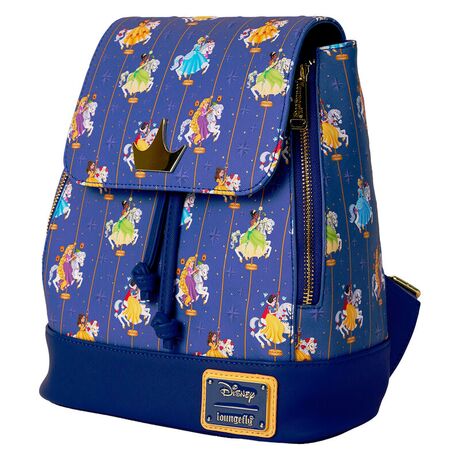 Loungefly Disney Princess Carousel backpack 26cm 671803540019