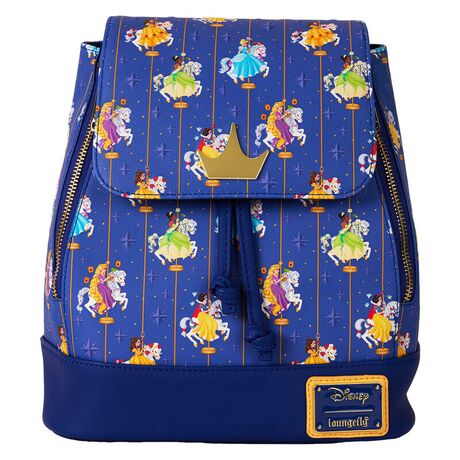 Loungefly Disney Princess Carousel backpack 26cm 671803540019