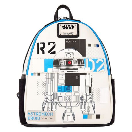 FUNKO Loungefly Mini Zaino Star Wars R2-D2 Lights Up STBK0450