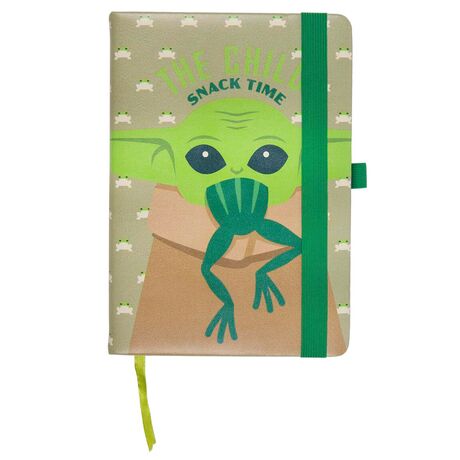 CERDÁ Stars Wars The Mandalorian Yoda Child A5 faux-leather notebook