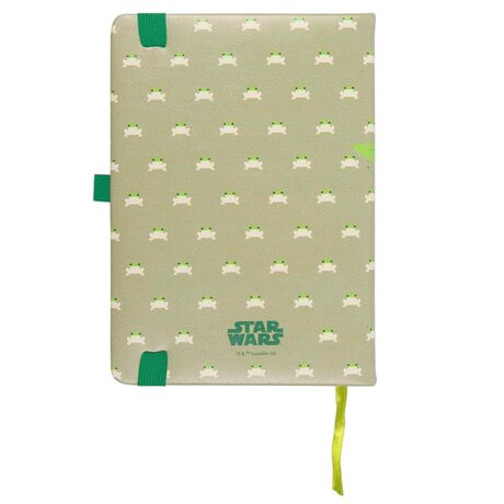 CERDÁ Stars Wars The Mandalorian Yoda Child A5 faux-leather notebook