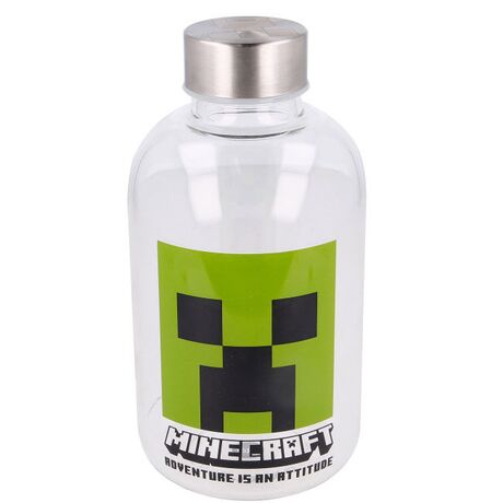 STOR Minecraft glass bottle 620ml
