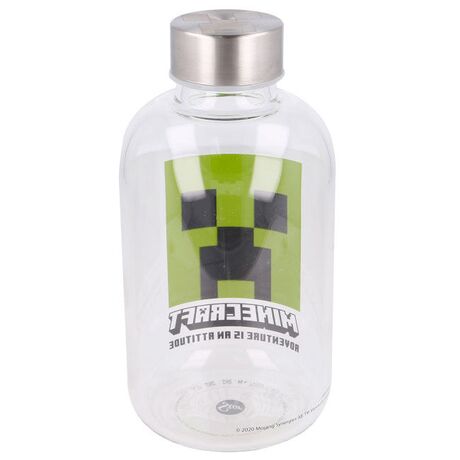 STOR Minecraft glass bottle 620ml