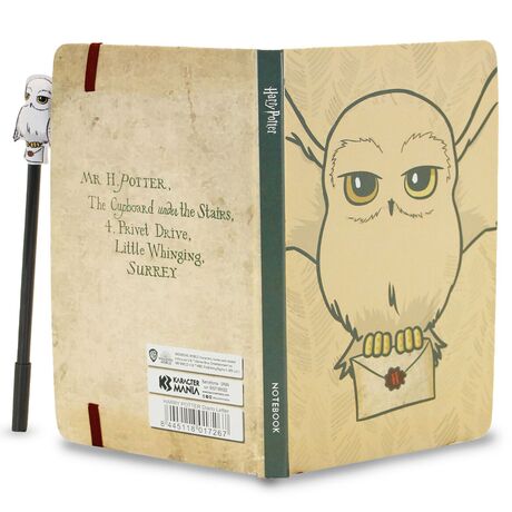 KARACTERMANIA Harry Potter Hedwig set diary + pen