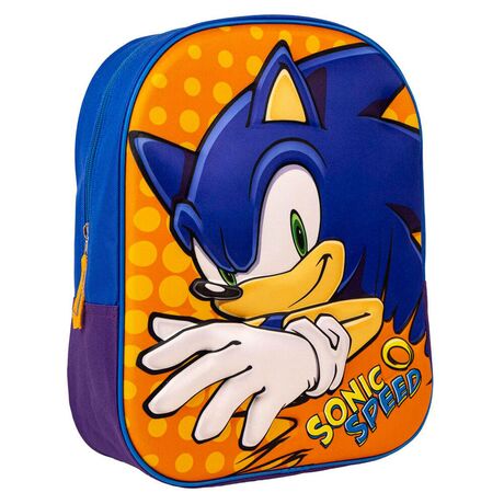 Sonic The Hedgehog 3D backpack 31cm 8445484248364