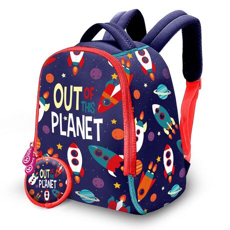 Out Planet Backpack + purse neoprene backpack 25cm 8435507819862