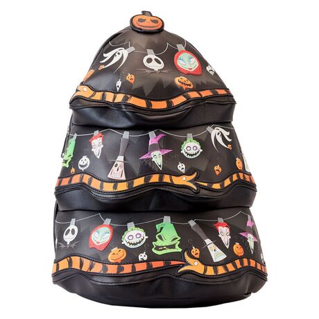 Loungefly Disney Nightmare Before Christmas Tree String Lights Glow backpack 33cm 671803469778